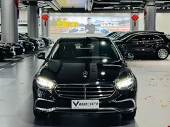 2022 Mercedes-Benz E-Class E 300 L Fashion, чёрный — фото 2