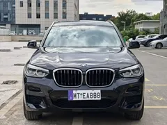 2021 BMW X3, чёрный — фото 2