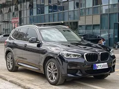 2021 BMW X3, чёрный — фото 3