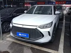 2021 BYD Song PLUS DM-i PHEV 110km Flagship, белый — фото 1