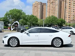 2021 Audi A7 45 TFSI, белый — фото 5