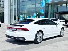 2021 Audi A7 45 TFSI, белый — фото 7
