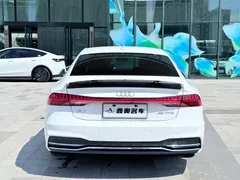 2021 Audi A7 45 TFSI, белый — фото 8