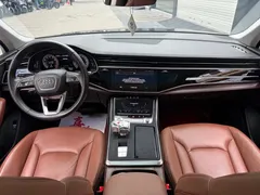 2021 Audi Q7 45 TFSI quattro S line Sport, чёрный — фото 9