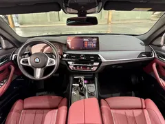 2021 BMW 5 Series 530Li Premium M Sport Package, чёрный — фото 4