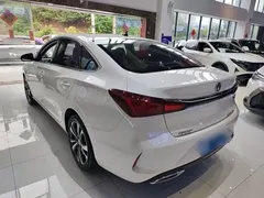 2020 Changan Eado PLUS 1.4T GDI DCT Flagship, белый — фото 5