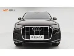 2021 Audi Q7 2.0T 45TFSI quattro S line Sport, чёрный — фото 2