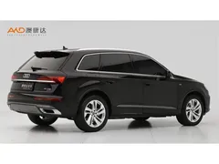 2021 Audi Q7 2.0T 45TFSI quattro S line Sport, чёрный — фото 3