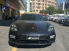 2022 Porsche Panamera 4 2.9T Long Wheelbase Platinum, чёрный — фото 2