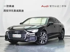 2022 Audi A6L 45 TFSI Select Sport, чёрный — фото 1