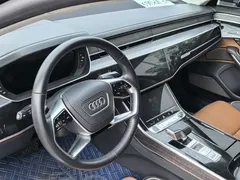 2021 Audi A8L 60 TFSI quattro Premium, чёрный — фото 6