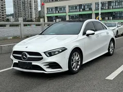 2021 Mercedes-Benz A-Class A 200 L Sport Sedan Fashion, белый — фото 1