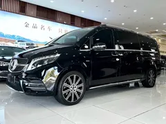 2022 Mercedes-Benz V-Class V 260 L Long Wheelbase Luxury, чёрный — фото 2