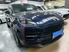 2021 Porsche Macan S 3.0T, синий — фото 3