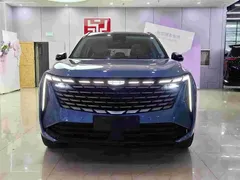 2023 Geely Atlas L 2.0TD DCT Flagship, синий — фото 2