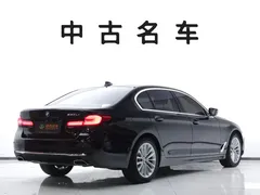 2021 BMW 5 Series 525Li Luxury Package, чёрный — фото 4