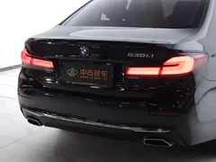 2021 BMW 5 Series 525Li Luxury Package, чёрный — фото 20