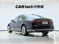 2021 Audi A8L 50 TFSI quattro Comfort, чёрный — фото 5