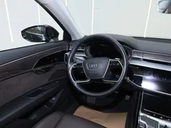 2021 Audi A8L 50 TFSI quattro Comfort, чёрный — фото 12