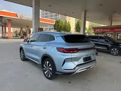 2024 BYD Song PLUS Glory DM-i PHEV 150km Flagship Plus 5G, синий — фото 12