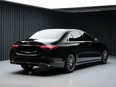 2023 Mercedes-Benz S-Class S 400 L Luxury, чёрный — фото 3