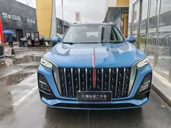 2023 Hongqi HS5 2.0T 4WD Pro, синий — фото 2