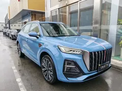 2023 Hongqi HS5 2.0T 4WD Pro, синий — фото 3