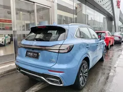 2023 Hongqi HS5 2.0T 4WD Pro, синий — фото 9