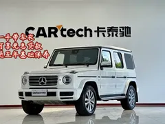 2022 Mercedes-Benz G-Class G 350, белый — фото 1
