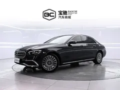 2022 Mercedes-Benz E-Class E 300 L Fashion, чёрный — фото 1