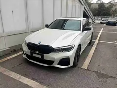 2021 BMW 3 Series 325i M Sport Night Package, белый — фото 1