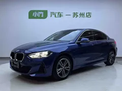 2022 BMW 1 Series 120i M Sport, синий — фото 1