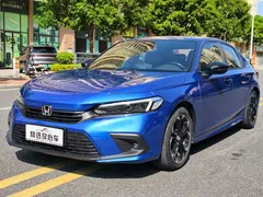 2022 Honda Civic 240TURBO CVT, синий — фото 1