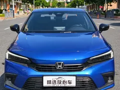 2022 Honda Civic 240TURBO CVT, синий — фото 2