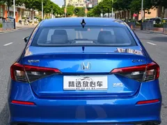 2022 Honda Civic 240TURBO CVT, синий — фото 5