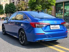 2022 Honda Civic 240TURBO CVT, синий — фото 6