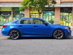 2022 Honda Civic 240TURBO CVT, синий — фото 7