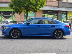 2022 Honda Civic 240TURBO CVT, синий — фото 8
