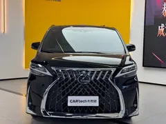 2020 Lexus LM 300h 7-seat, чёрный — фото 2