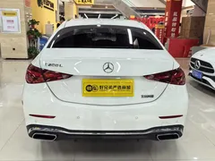 2022 Mercedes-Benz C-Class C 200 L Sport, белый — фото 12