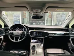 2021 Audi A7 45 TFSI, чёрный — фото 4