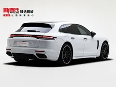 2023 Porsche Panamera 4S Sport Turismo 2.9T, белый — фото 3