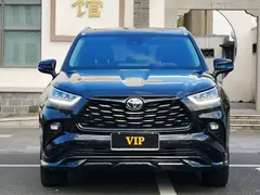 2022 Toyota Highlander 380T 4WD Premium 7-seat, чёрный — фото 2