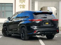2022 Toyota Highlander 380T 4WD Premium 7-seat, чёрный — фото 4