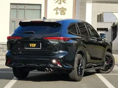 2022 Toyota Highlander 380T 4WD Premium 7-seat, чёрный — фото 5