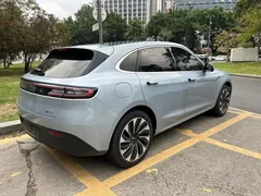 2023 Aito M5 EREV 4WD Smart Driving, синий — фото 4