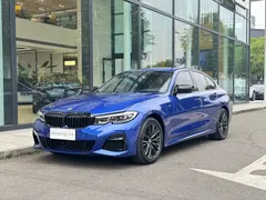 2021 BMW 3 Series 325i M Sport Night Package, синий — фото 1