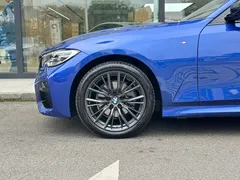 2021 BMW 3 Series 325i M Sport Night Package, синий — фото 3