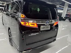 2021 Toyota Vellfire Hybrid 2.5L HV Premium, чёрный — фото 7