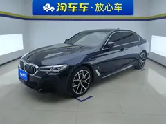 2022 BMW 5 Series 530Li Premium M Sport Package, чёрный — фото 1